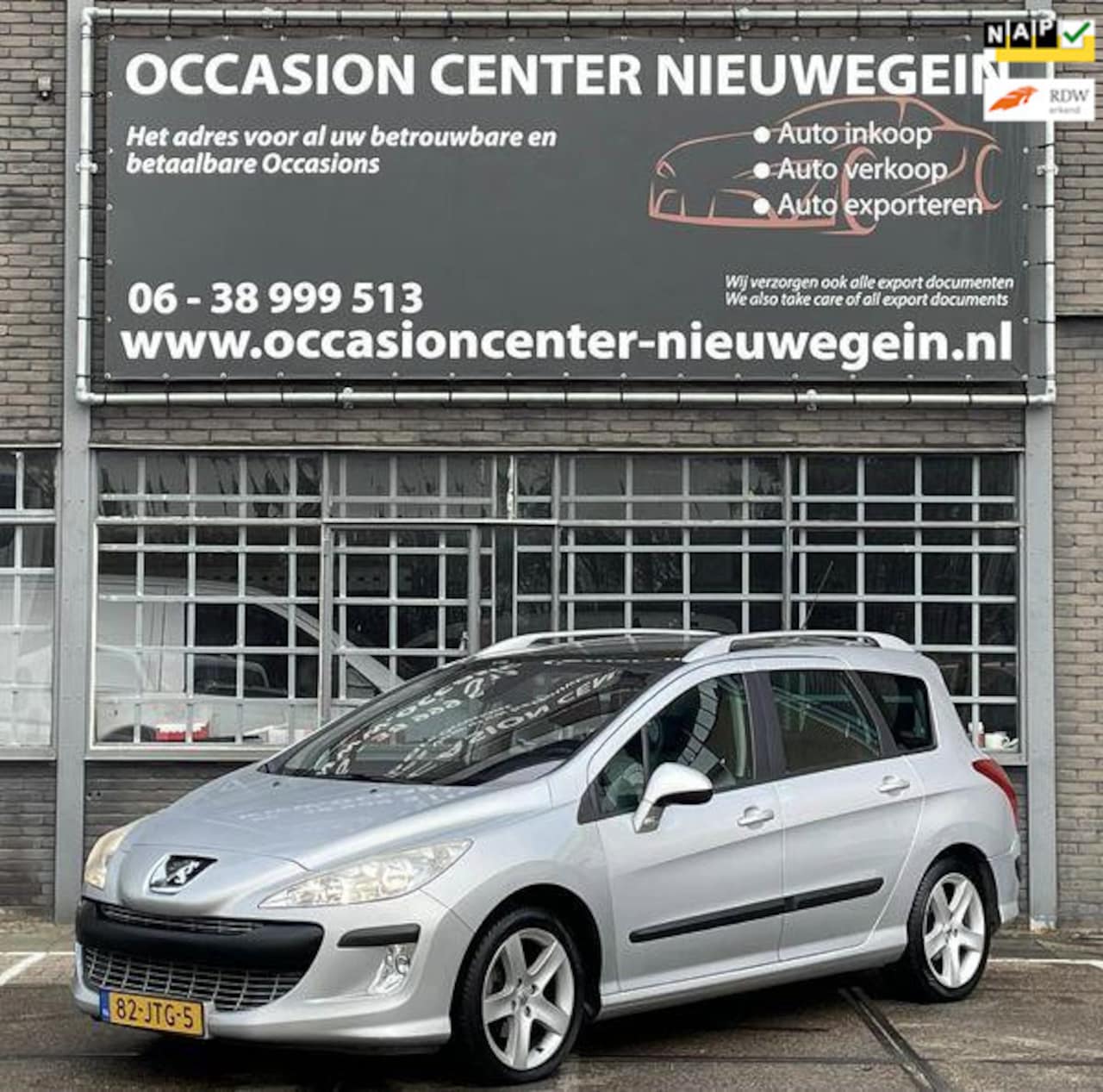 Peugeot 308 SW - 1.6 VTi Style 2009 ECC/LEDER/PANO/NAVI/LMV! - AutoWereld.nl