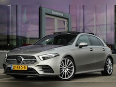 Mercedes-Benz A-klasse - 220 AMG Premium Plus | Night pakket | Leder | Pano | Sfeer | Burmester |