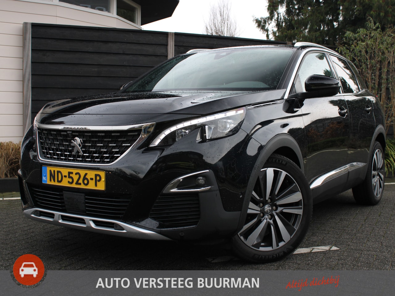 Peugeot 3008 - 1.6 e-THP 165PK GT Line Automaat Navigatie, Rondomzichtcamera, Keyless Entry & Start, Park - AutoWereld.nl