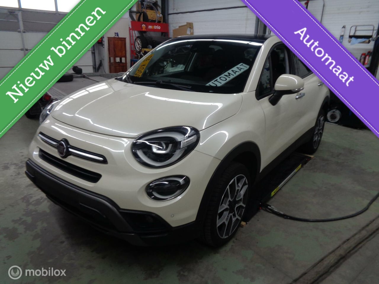 Fiat 500 X Cross - 1.3 GSE City Cross S-Design/Automaat/Airco/Leer/Panodak/PDC/18''Lm/Slechts 65000km - AutoWereld.nl