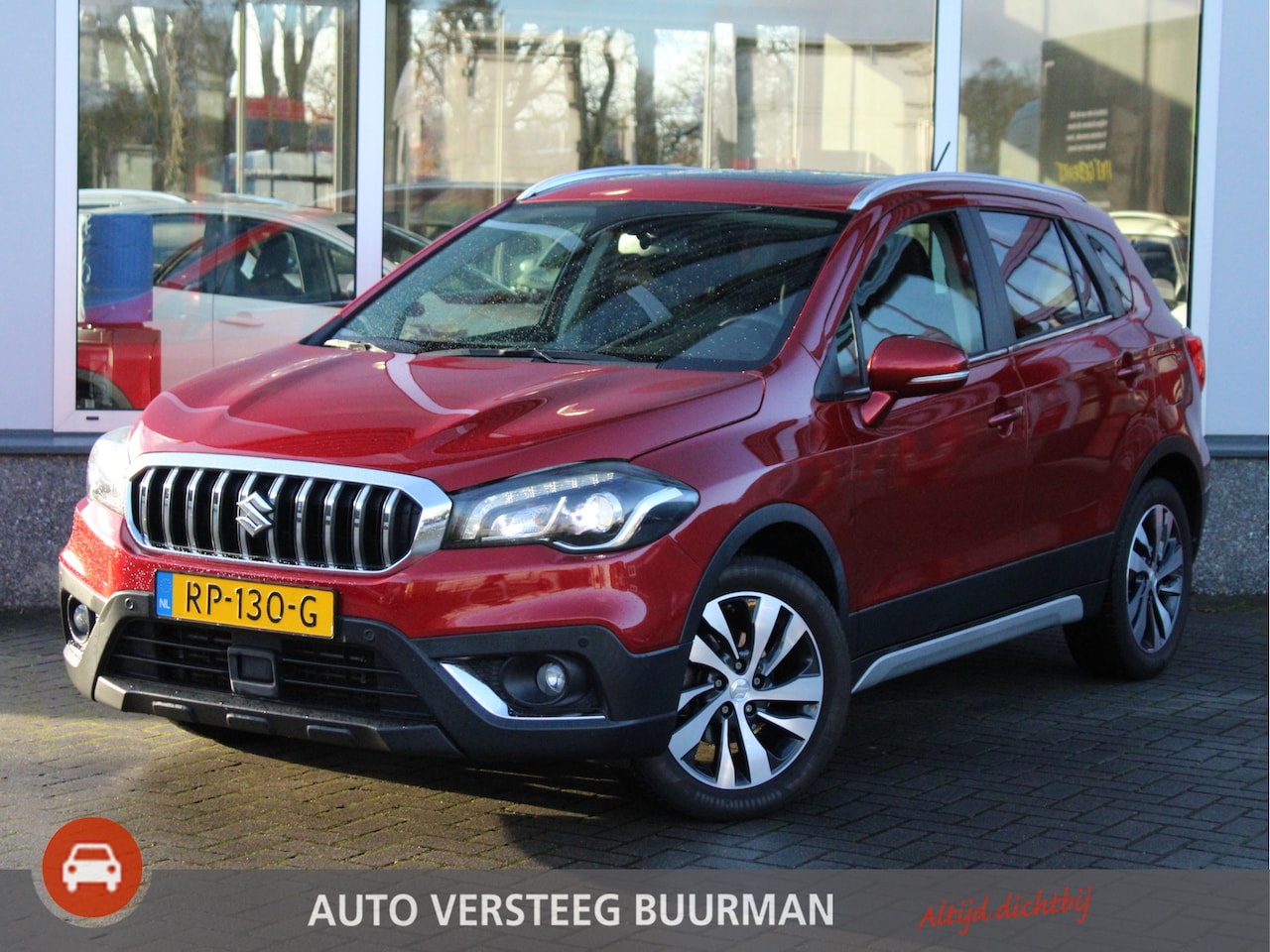 Suzuki S-Cross - 1.4 Boosterjet High Executive Afneembare Trekhaak, Panoramadak, Lederen Bekleding, Adaptie - AutoWereld.nl