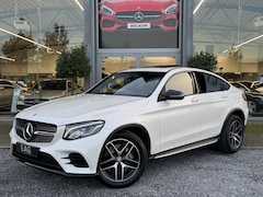 Mercedes-Benz GLC-klasse Coupé - 250 4MATIC AMG Line | Schuifdak | Trekhaak | Night | 360'' | Metallic | Treeplanken |