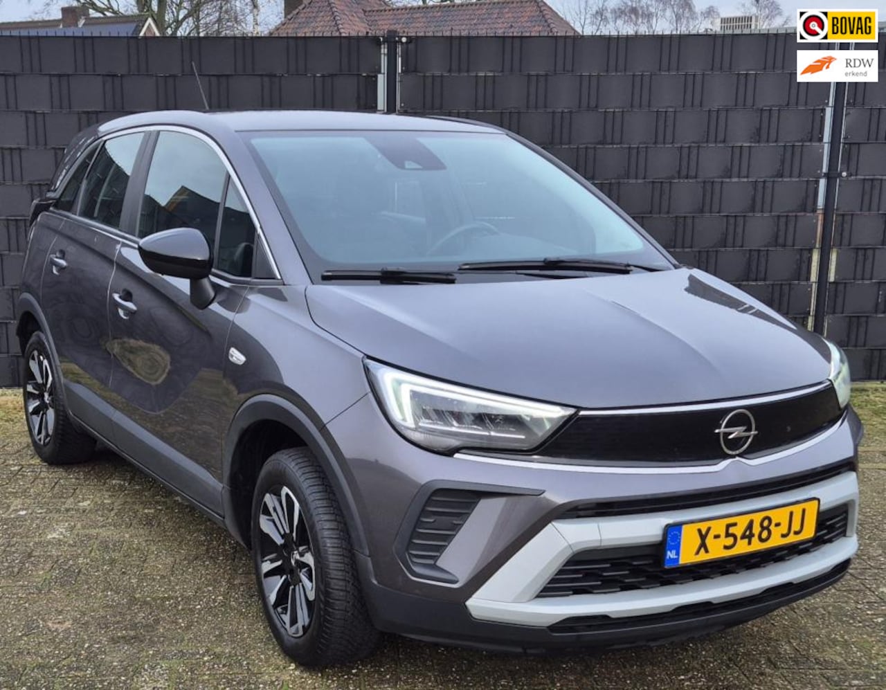 Opel Crossland - 1.2 Turbo Elegance | Full led | Bi color velgen | Half leder - AutoWereld.nl