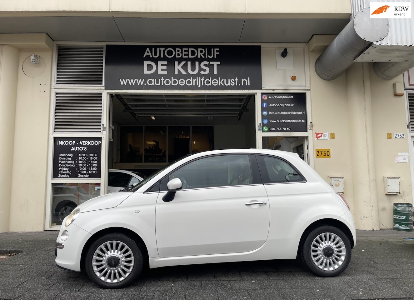 Fiat 500 - 1.2 Lounge 2013 Pano Airco - AutoWereld.nl