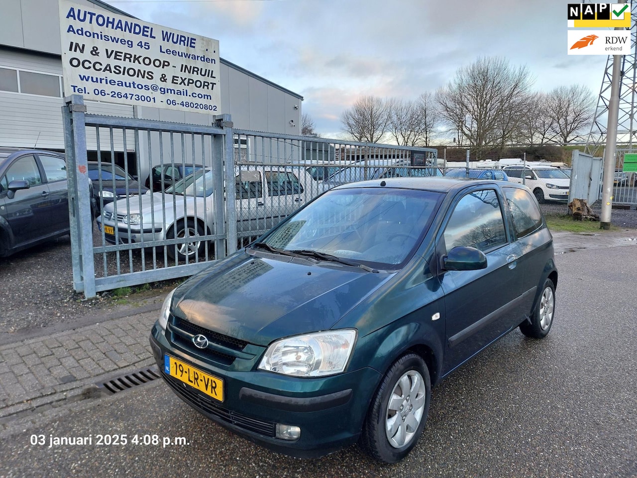 Hyundai Getz - 1.3i GLS/3D/Apk 08-12-2025 - AutoWereld.nl