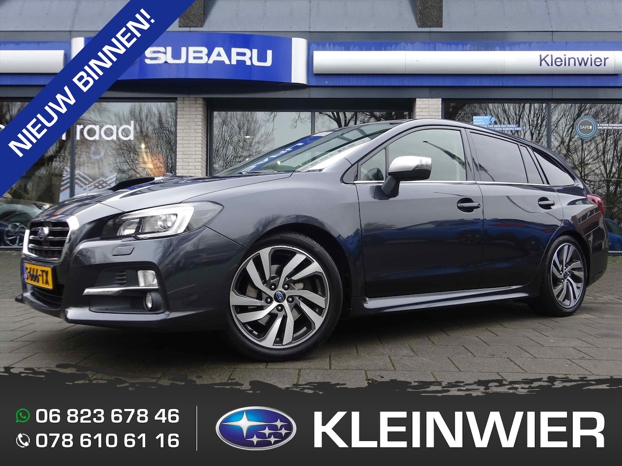 Subaru Levorg - 1.6GT-S 170PK CVT Sport Premium EyeSight | Leder | Navi | 2e eigenaar | Schuif/kanteldak - AutoWereld.nl