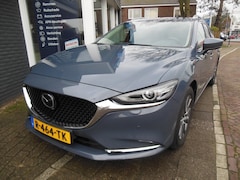 Mazda 6 Sportbreak - 2.0 SkyActiv-G 165 Business 12 maanden Bovag garantie trekhaak carplay/android