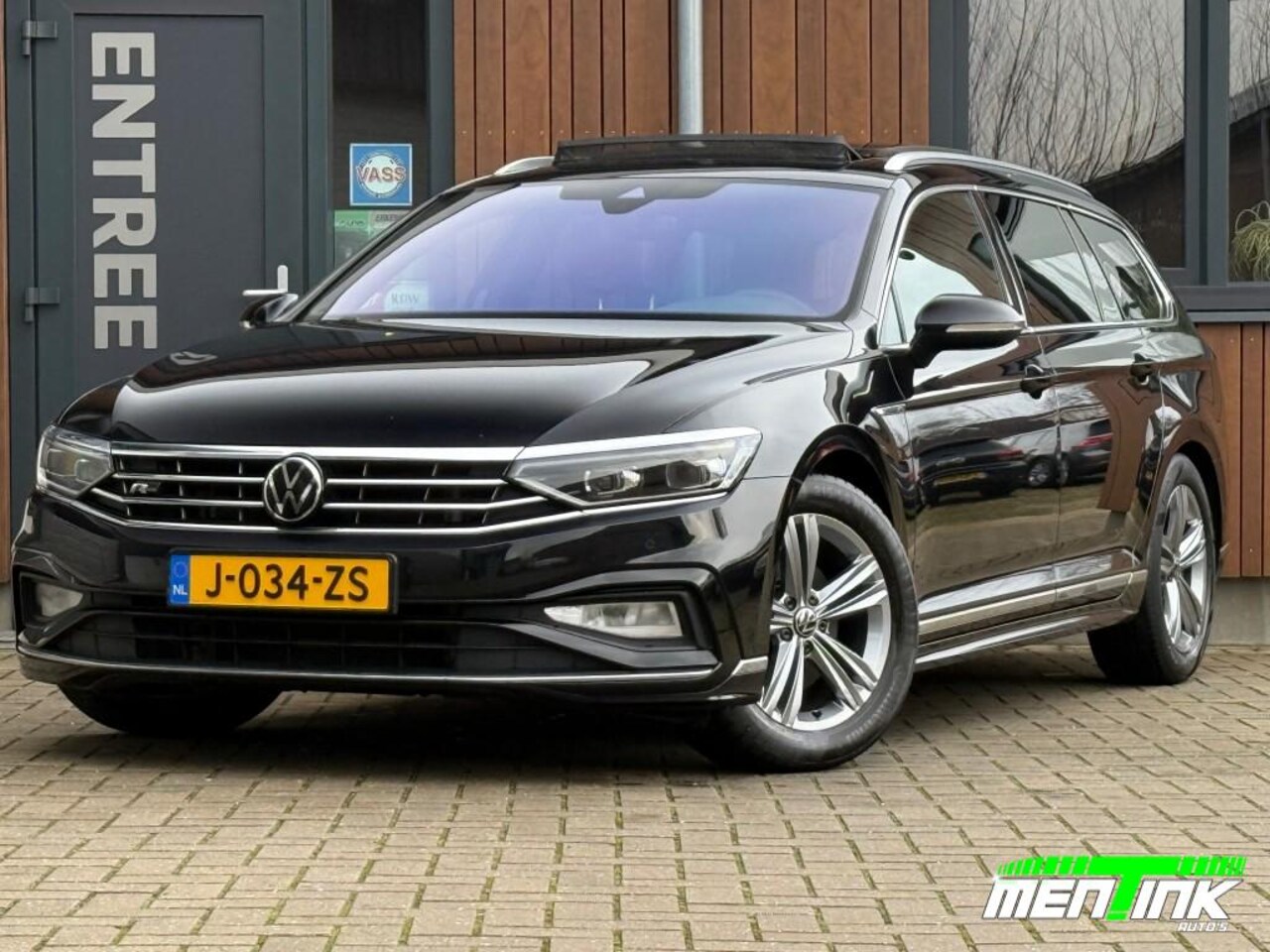 Volkswagen Passat - 1.5 TSI R-LINE BNS+ pano virtual stoelverw. acc - AutoWereld.nl