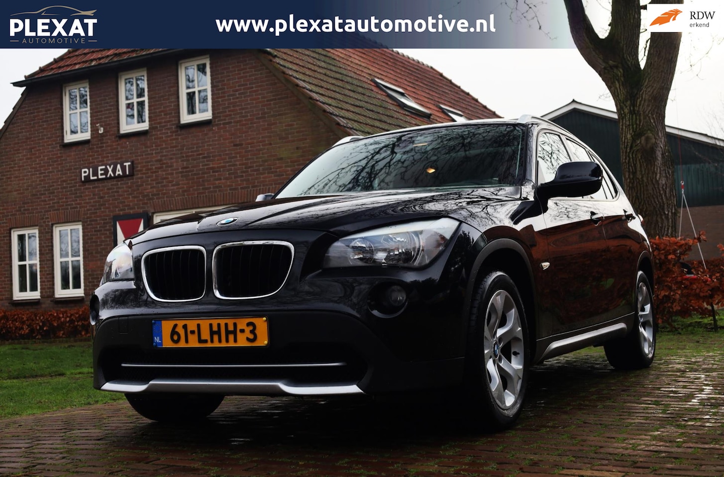 BMW X1 - SDrive18i Executive Aut. | Congnac Leder | Panorama | Trekhaak | Climate | Sportstoelen | - AutoWereld.nl