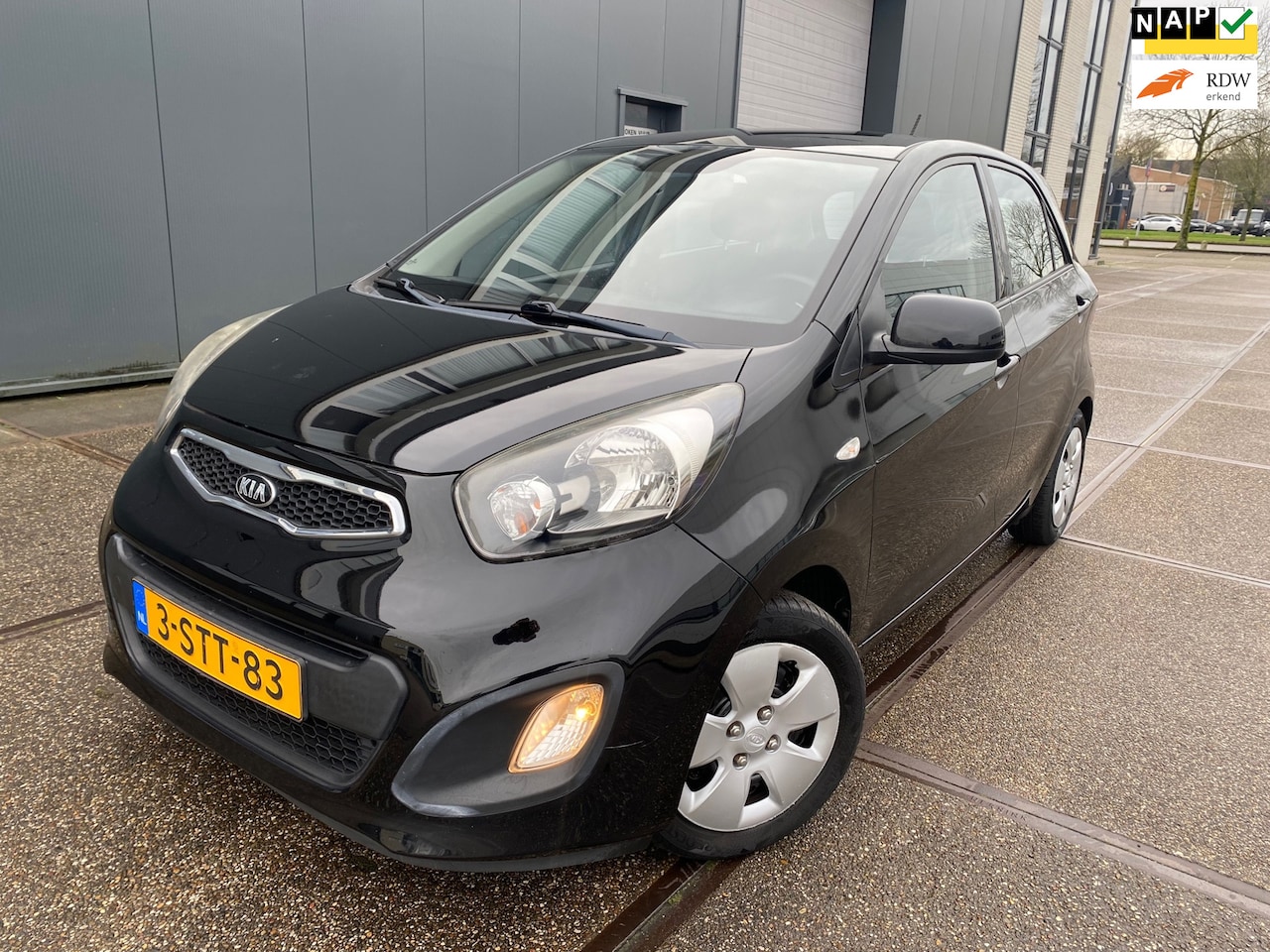 Kia Picanto - 1.0 CVVT ISG Comfort Pack / lage km stand / apk / nap / airco / elek ramen / 5drs / boekje - AutoWereld.nl