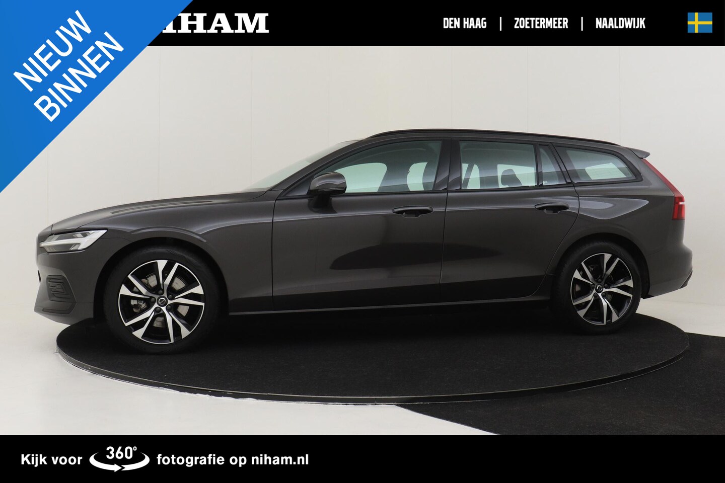 Volvo V60 - B3 (M-HYBRID) ESSENTIAL EDITION -ADAP.CRUISE|BLIS|CLIMATE|CAMERA - AutoWereld.nl