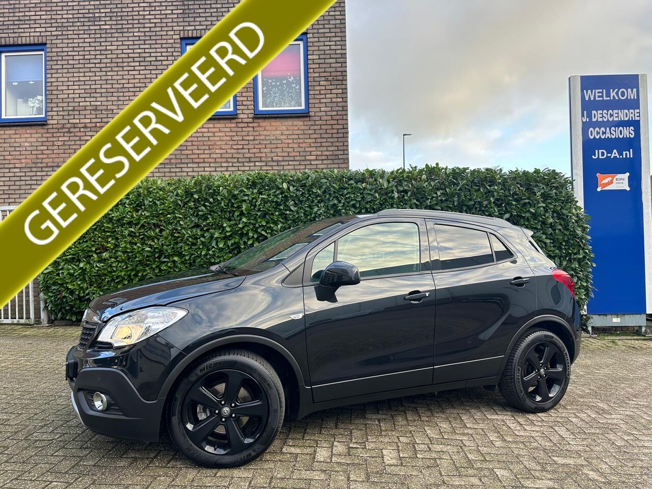 Opel Mokka - 1.4 T Cosmo Climate C, Cruise C, Stoelverw, Trekhaak!!!! - AutoWereld.nl