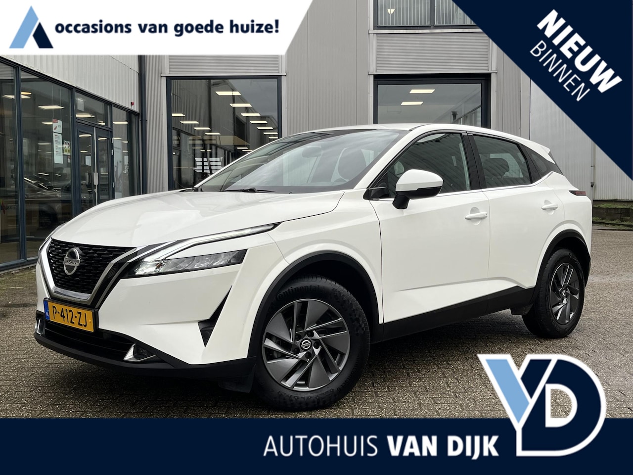 Nissan Qashqai - 1.3 MHEV Xtronic Business Access !! Nieuwjaarsdeal !! - AutoWereld.nl