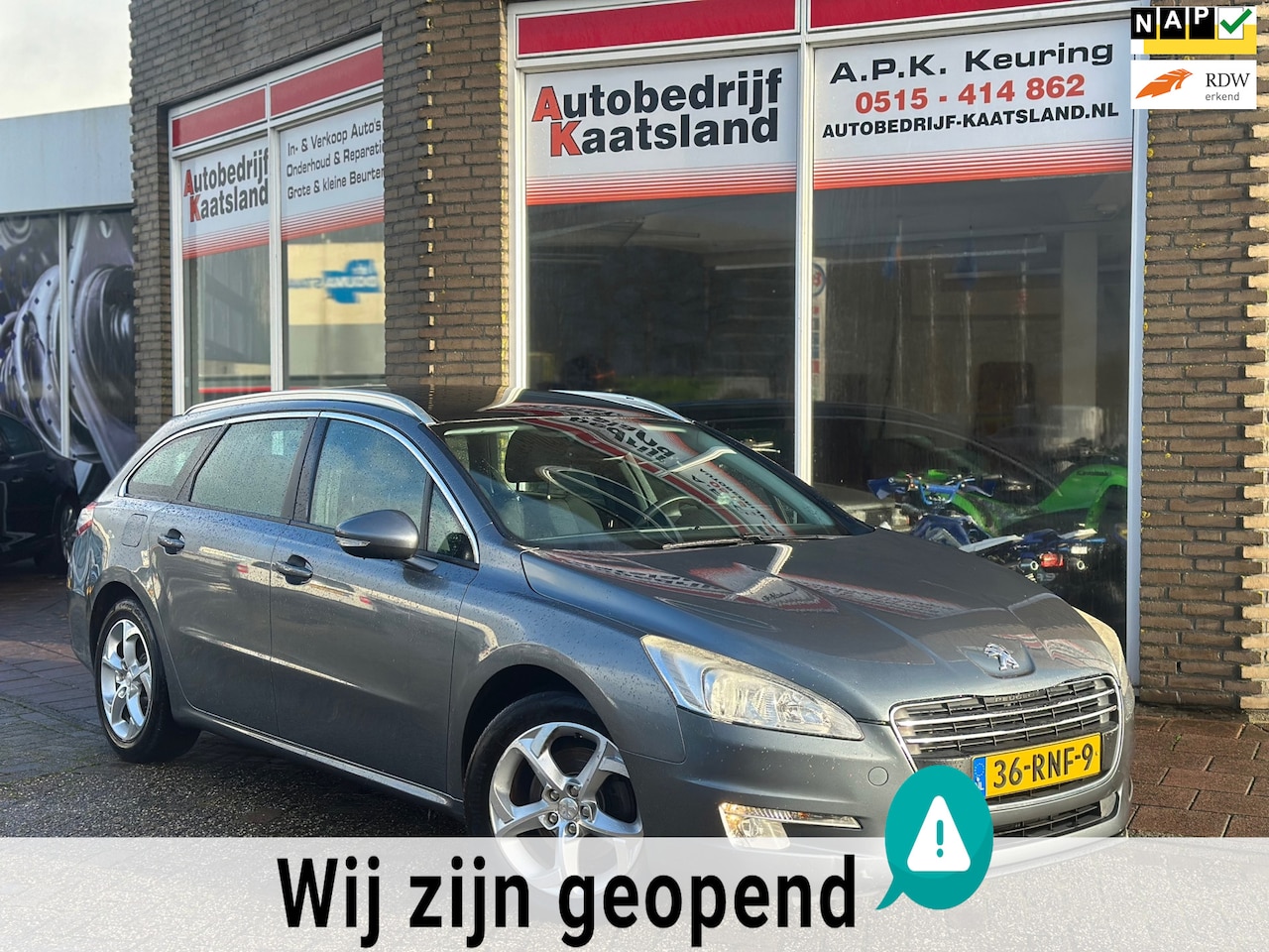 Peugeot 508 SW - 1.6 16v Blue Lease Executive - Nieuwe APK - Navigatie - 6 Bak - Clima - AutoWereld.nl