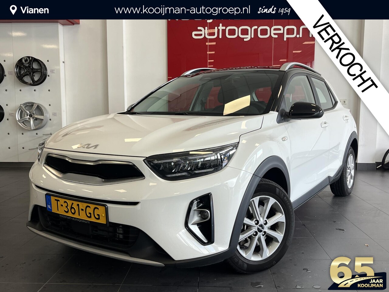 Kia Stonic - 1.0 T-GDi MHEV DynamicLine | Draadloze Apple CarPlay/Android Auto | Achteruitrij camera | - AutoWereld.nl