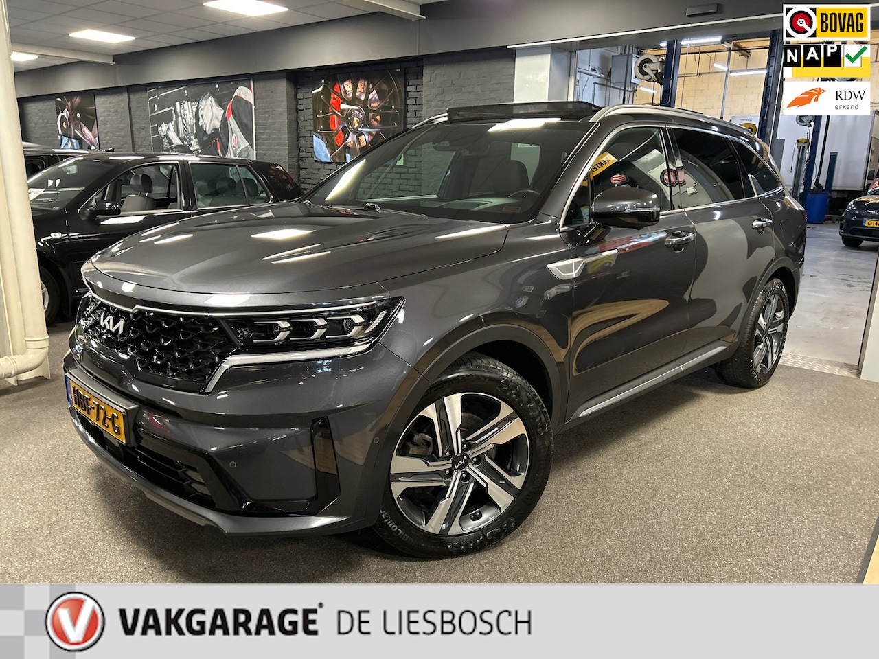 Kia Sorento - 1.6 T-GDI Plug-in Hybrid 4WD ExecutiveLine 1.6 T-GDI Plug-in Hybrid 4WD ExecutiveLine,pano,leer,bose,headup,trekhaak, - AutoWereld.nl