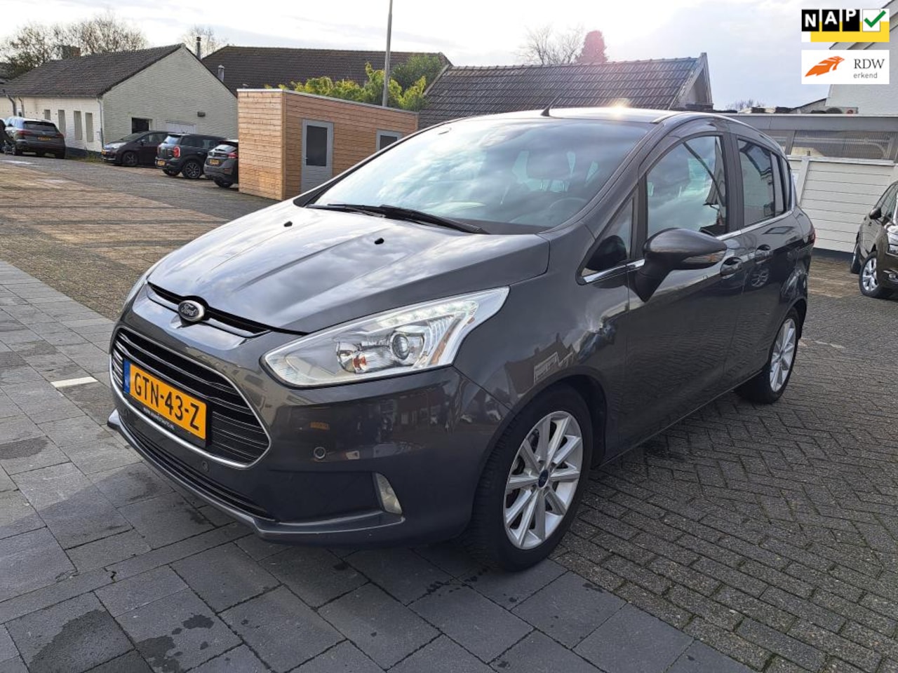 Ford B-Max - 1.0 ECOBOOST TITANIUM ABSOLUTE NIEUWSTAAT NIEUWE BANDEN ALLE EXTRA'S - AutoWereld.nl