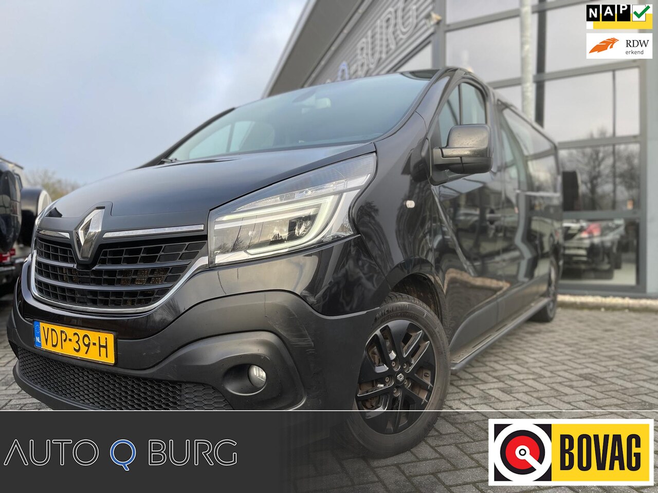 Renault Trafic - 2.0 dCi 145 PK T29 L2H1 DC Comfort | Automaat | Trekhaak | Navi | LED | Cruise | Dubbele C - AutoWereld.nl