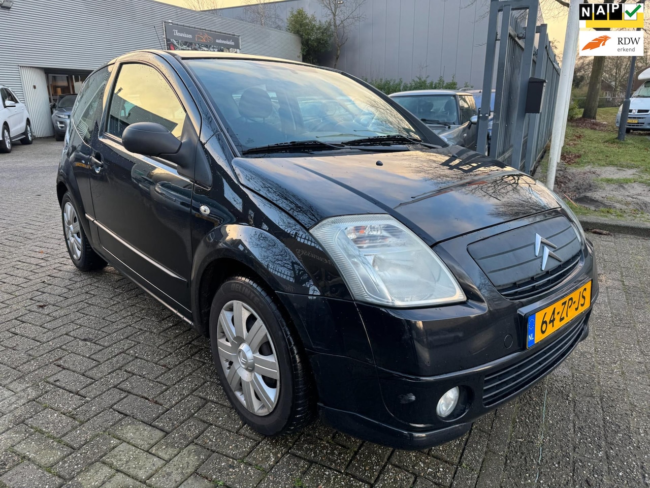 Citroën C2 - 1.4i Image 1e eigenaar , nwe apk, 98.000 km , airco, elec pakket, dealer onderhouden auto, - AutoWereld.nl