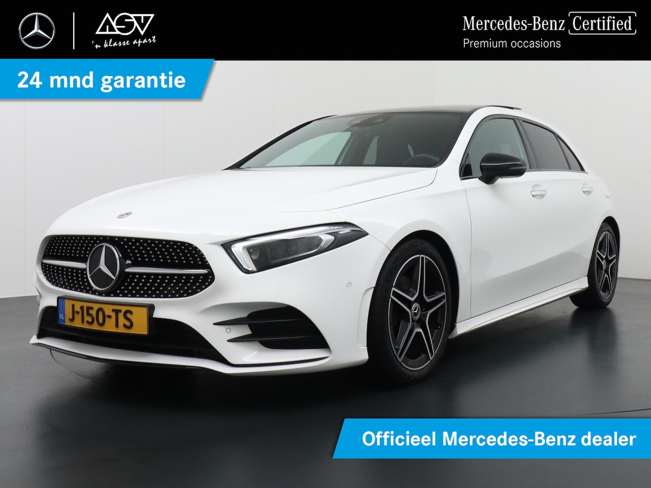 Mercedes-Benz A-klasse - 180 AMG Business Solution | Panorama - Schuifdak | Memory Seats | Trekhaak Wegklapbaar | D - AutoWereld.nl