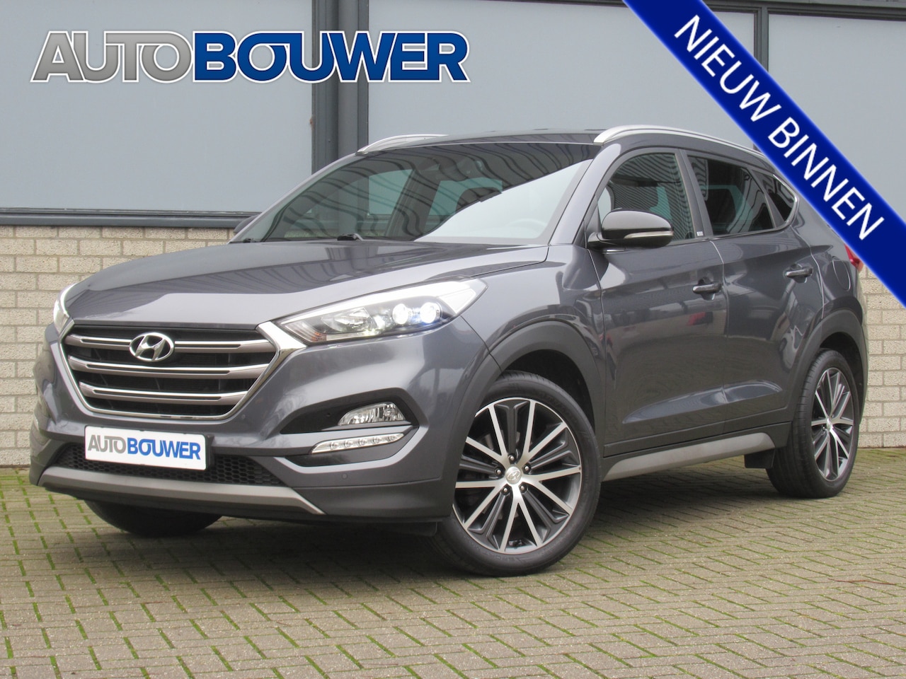 Hyundai Tucson - 1.6 T-GDI 177 PK 4WD Passion 2e eigen | dealer onderh | LED kopl | 19" inch | Navi | 1900 - AutoWereld.nl