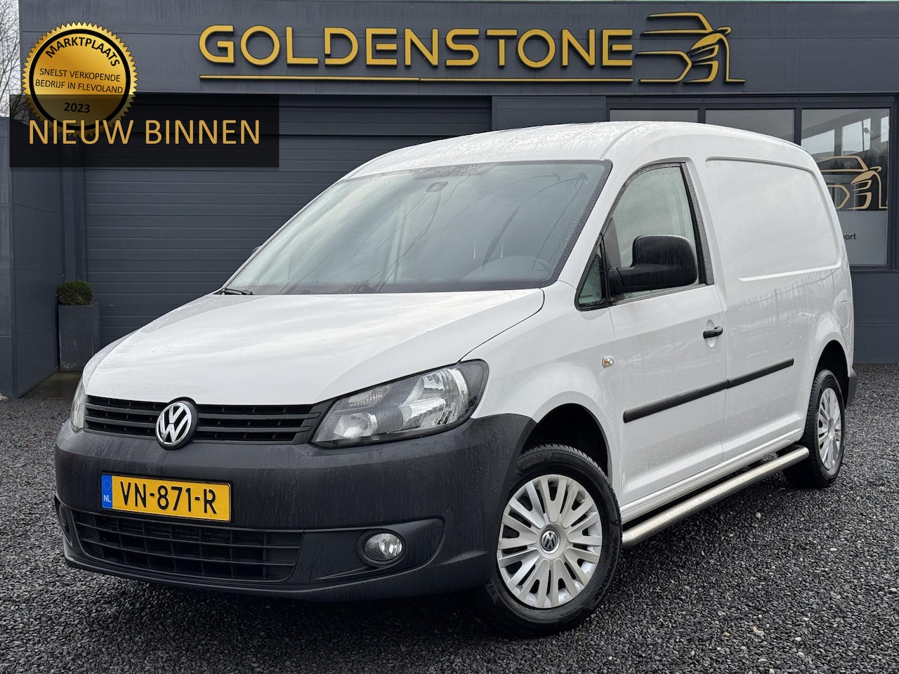 Volkswagen Caddy Maxi - 1.6 TDI BMT Navi,Airco,Cruise,Trekhaak,Elek Ramen,N.A.P,Nieuwe APK Bij Aflevering - AutoWereld.nl