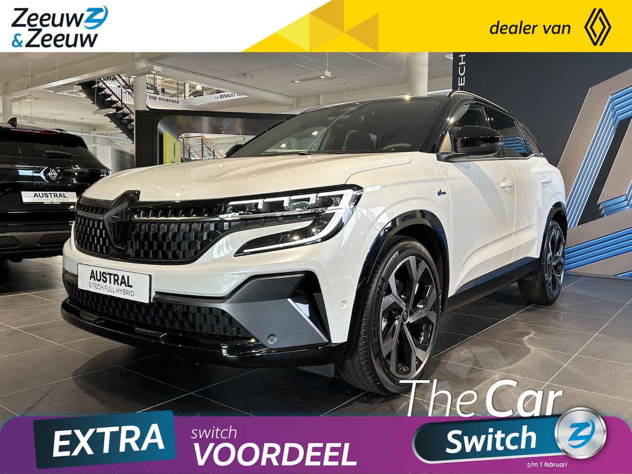 Renault Austral - E-Tech Hybrid 200 Techno Esprit Alpine | Profiteer nu van de €1500,- Zeeuw & Zeeuw korting - AutoWereld.nl