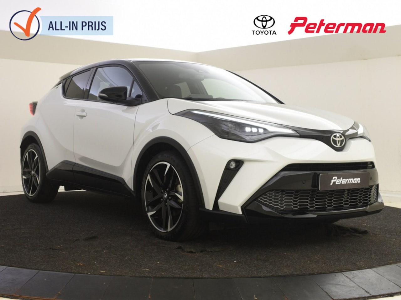 Toyota C-HR - 1.8 Hybrid GR-Sport | PDC V+A | Stuur en Stoelverwarming | JBL | - AutoWereld.nl