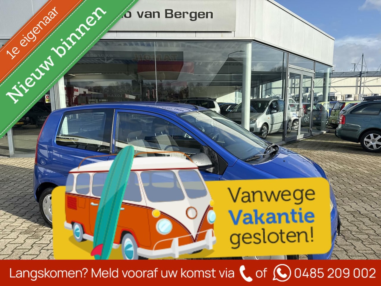 Daihatsu Cuore - 1.0-12V Tokyo 1.0-12V Tokyo, automaat, stuurbekrachtiging, van 1e eigenaar, zeer netjes !!! - AutoWereld.nl