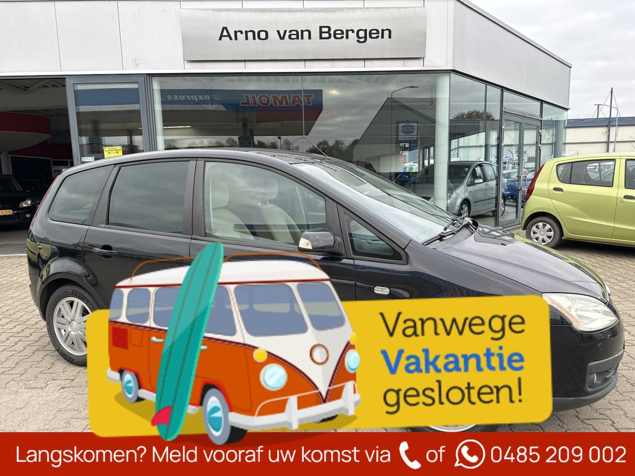 Ford C-Max - 2.0-16V Ghia 2.0-16V Ghia, climatronic, cruisecontrol, pdc voor en achter, nette auto met een nieuwe AP - AutoWereld.nl