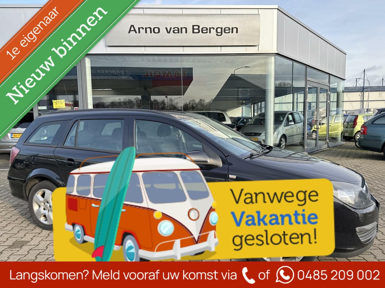 Opel Astra Wagon - 1.8 Edition 1.8 Edition, airco, cruisecontrol, trekhaak, isofix, nette auto afkomstig van 1e eigenaar. - AutoWereld.nl