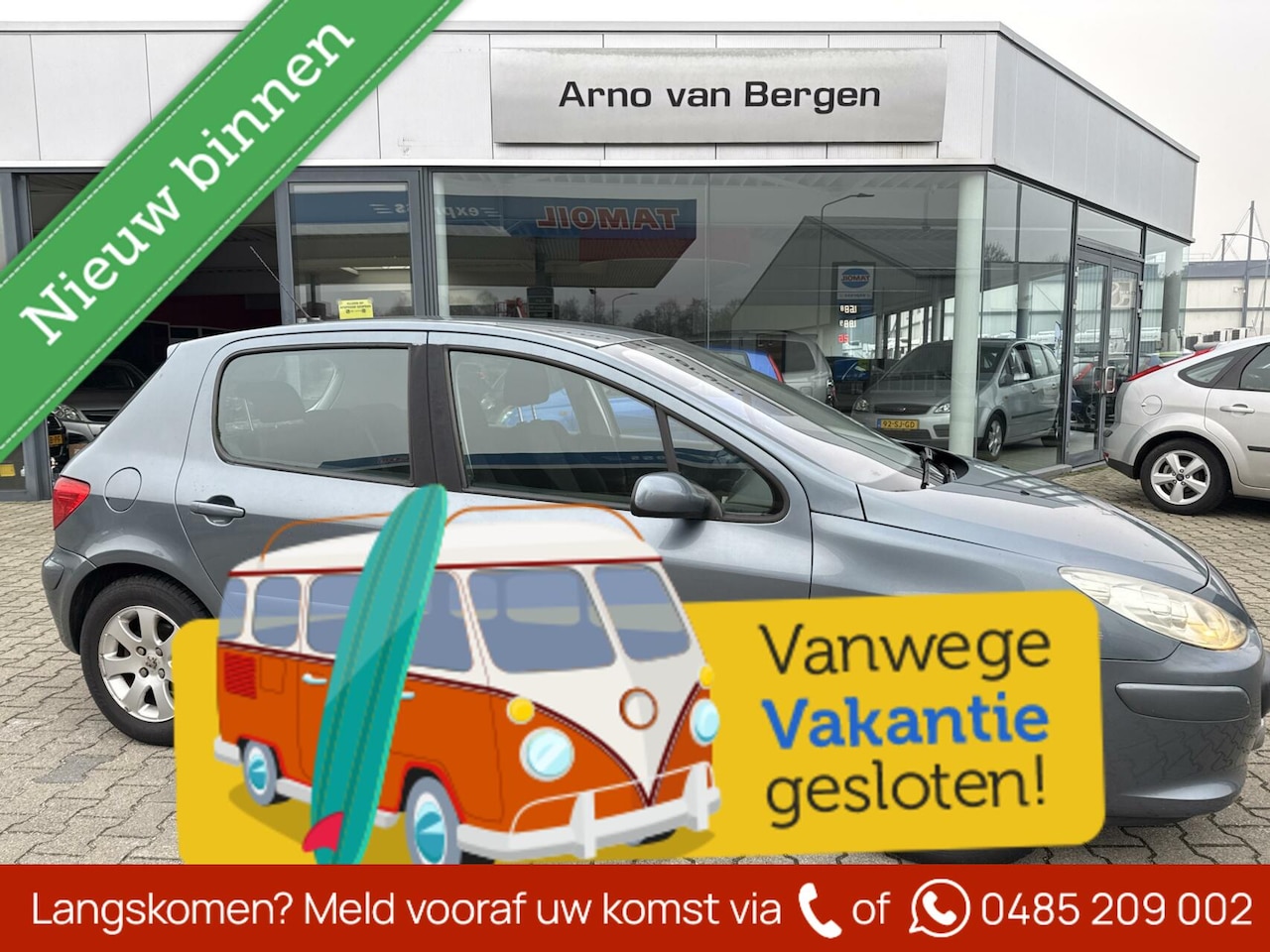 Peugeot 307 - 1.6-16V Premium 1.6-16V Premium, AUTOMAAT, climatronic, cruisecontrol, pdc, trekhaak. - AutoWereld.nl