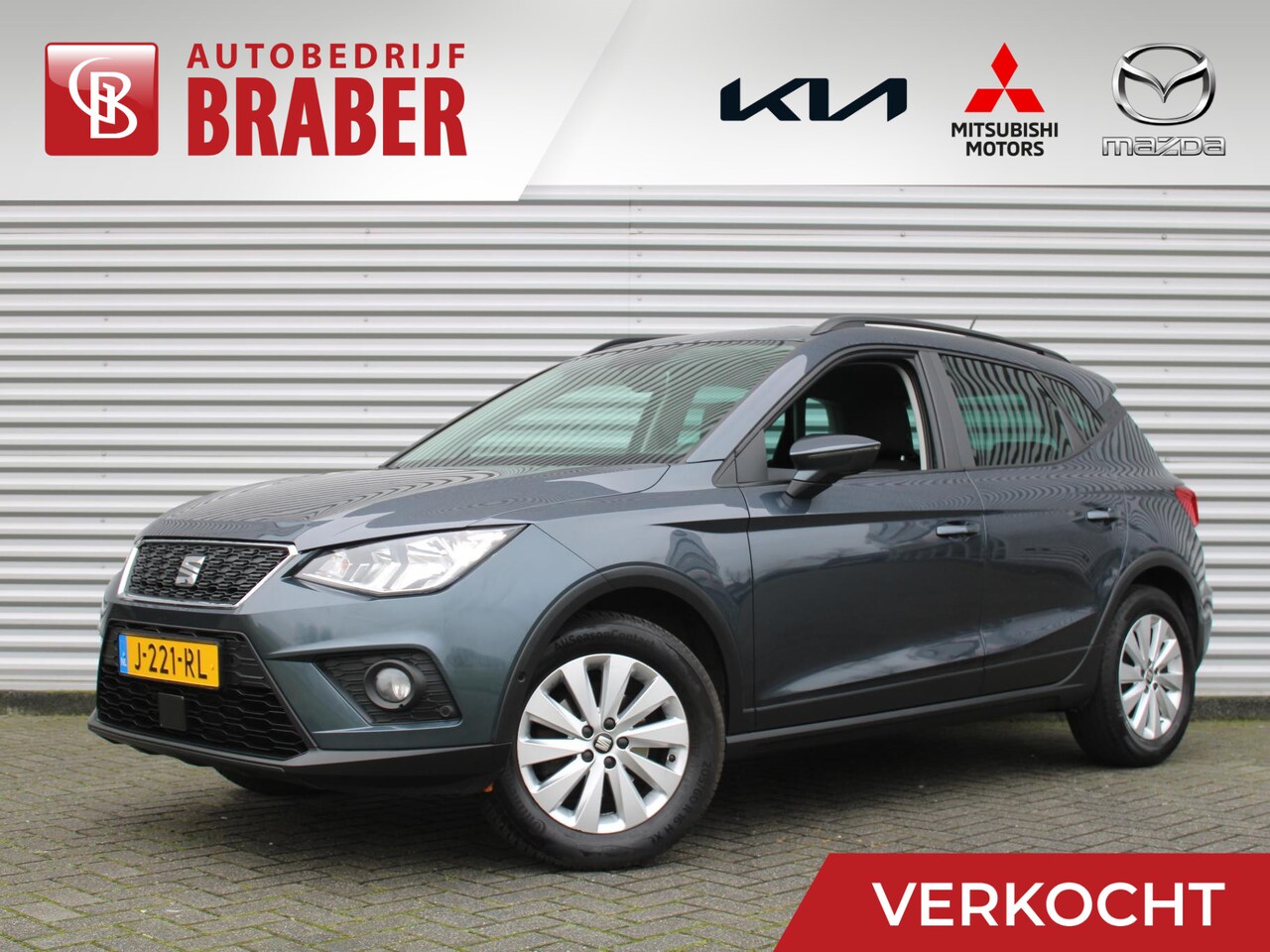 Seat Arona - 1.0 TSI Style Business Intense | 16" LM | Airco | Cruise | Trekhaak | Camera | PDC | - AutoWereld.nl