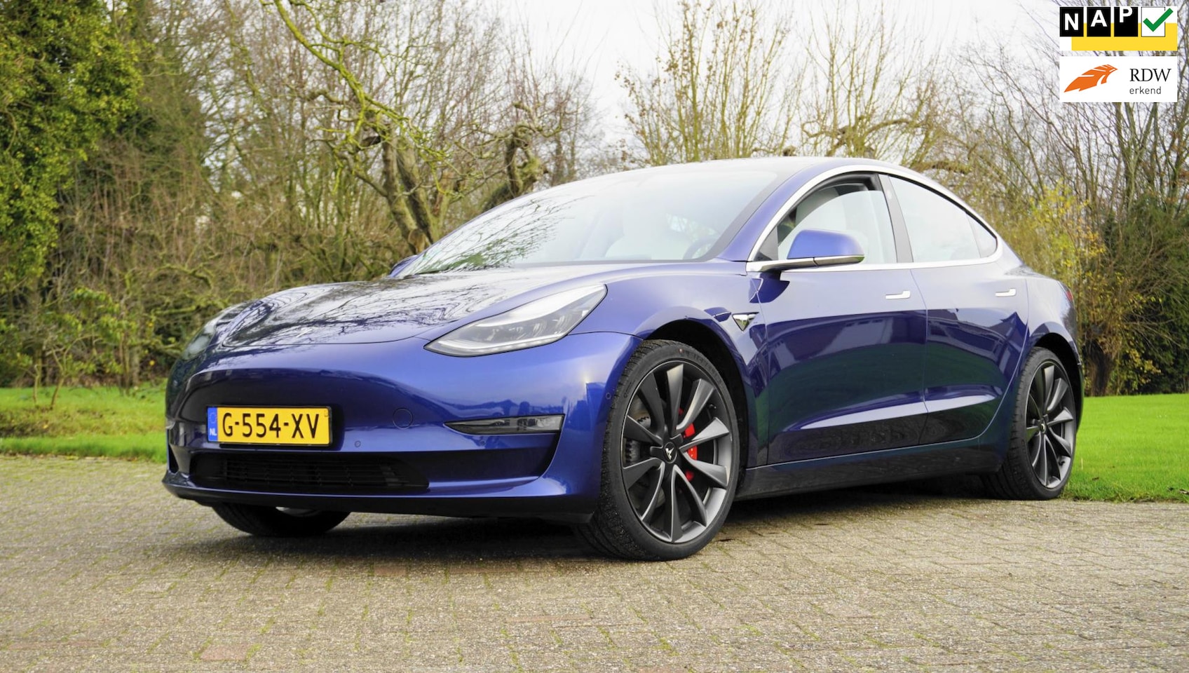 Tesla Model 3 - Performance AWD 75 kWh 463 PK Wit leder - AutoWereld.nl