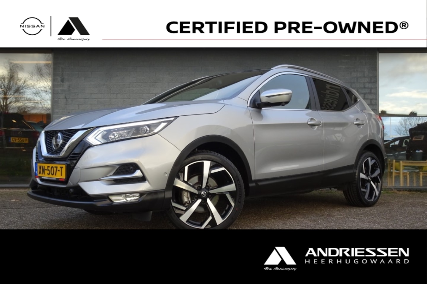 Nissan Qashqai - 1.3 DIG-T 160pk DCT Tekna+ | UNIEK!! - AutoWereld.nl