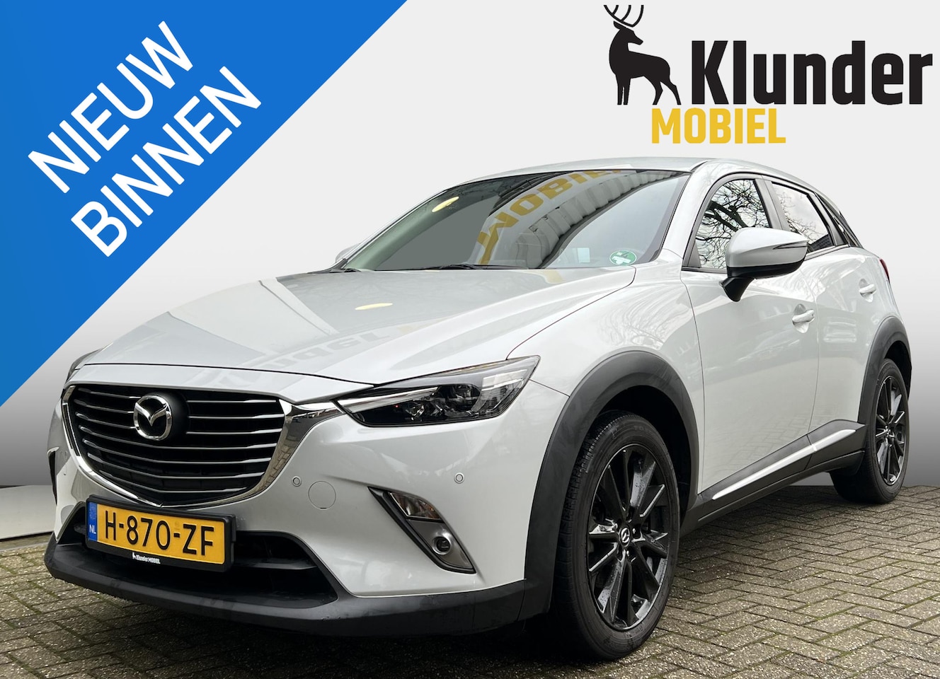 Mazda CX-3 - 2.0 SkyActiv-G 120 GT-M Aut. |Head-Up|Camera|Trekhaak| - AutoWereld.nl