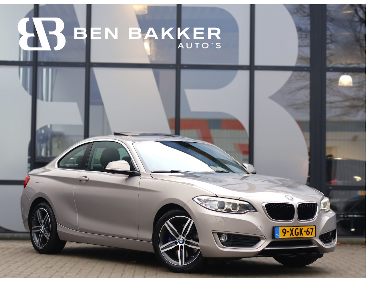 BMW 2-serie Coupé - 220i Executive *Schuif-/kanteldak*Navi*Cruise*Xenon*Haak* - AutoWereld.nl