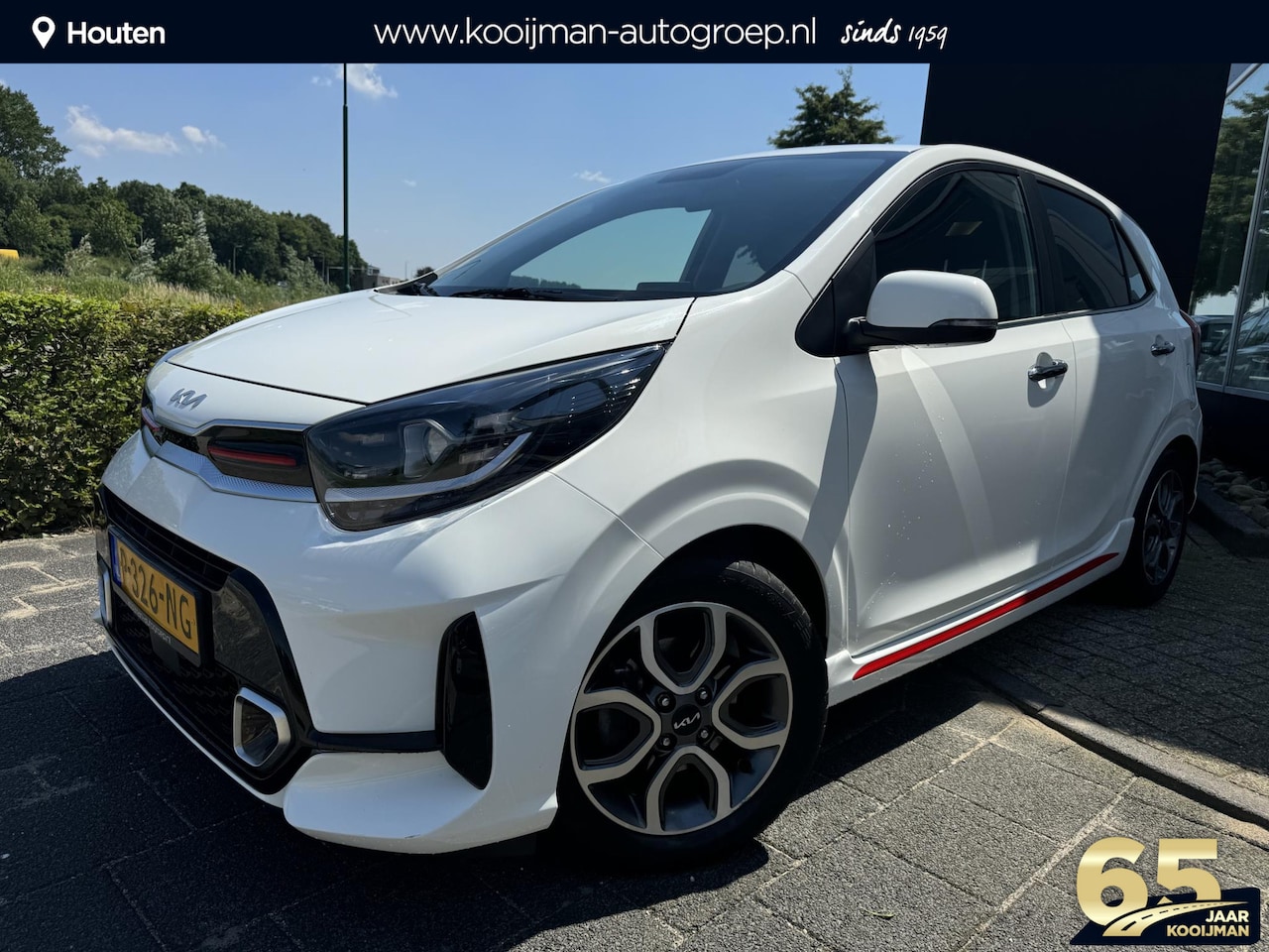 Kia Picanto - 1.0 DPi GT-Line | KM-Stand kan Oplopen | Lederen bekleding | Keyless start- & entry | Park - AutoWereld.nl