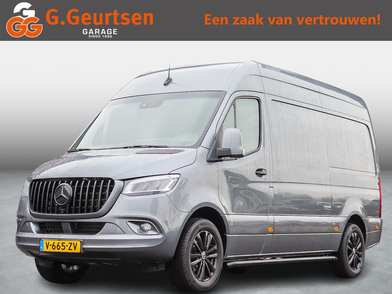 Mercedes-Benz Sprinter - 319 V6 CDI L2H2, Distronic, LED koplampen, Luchtvering, Elek. schuifdeur, Grote MBUX, 360 - AutoWereld.nl