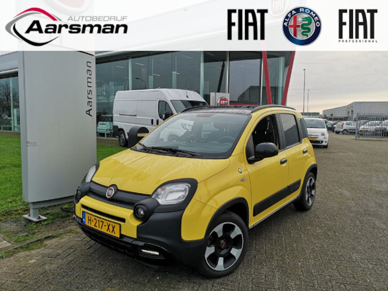 Fiat Panda - 0.9 TwinAir Cross Waze | Bicolor | Bluetooth - AutoWereld.nl