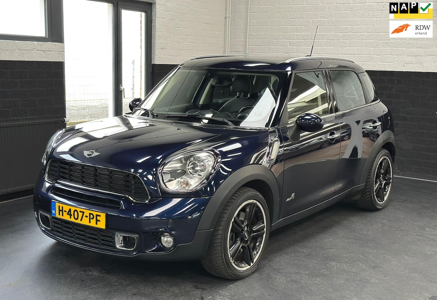 MINI Countryman - 1.6 Cooper S ALL4 Chili Mini 1.6 Cooper S ALL4 Chili, Pano, leder, Navi, Stoelverwarming, Climate - AutoWereld.nl