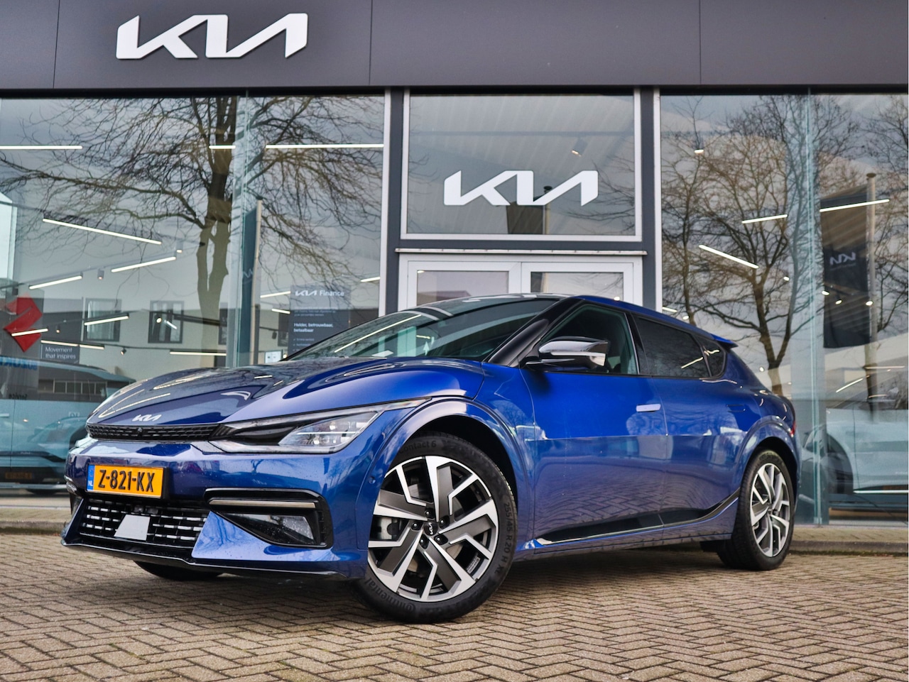 Kia EV6 - GT-Line AWD 77.4 kWh -Direct Leverbaar- 20"LMV Pano-Dak LED Stoelverw.+Koeling 10jr.Garant - AutoWereld.nl