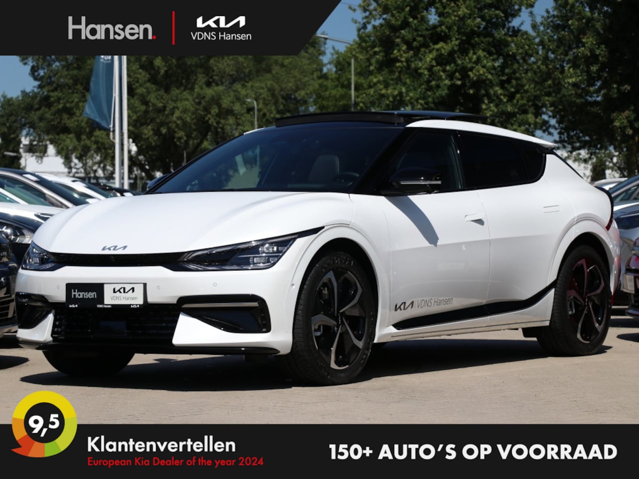 Kia EV6 - GT-Line 77 kWh 20" velgen I Trekhaak I Direct leverbaar - AutoWereld.nl