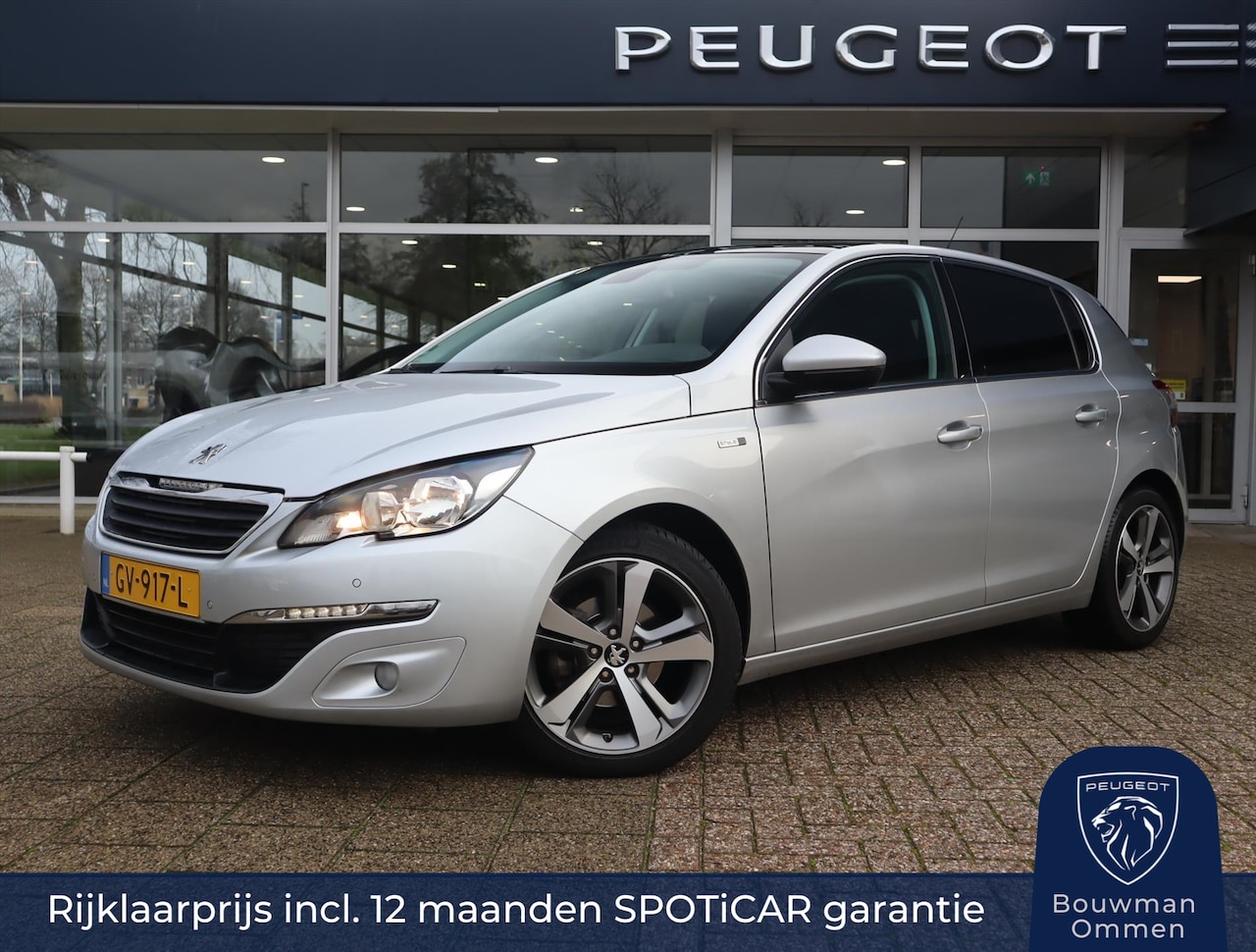 Peugeot 308 - Style PureTech 130pk S&S, Rijklaarprijs, Navigatie Climate control Panoramadak - AutoWereld.nl