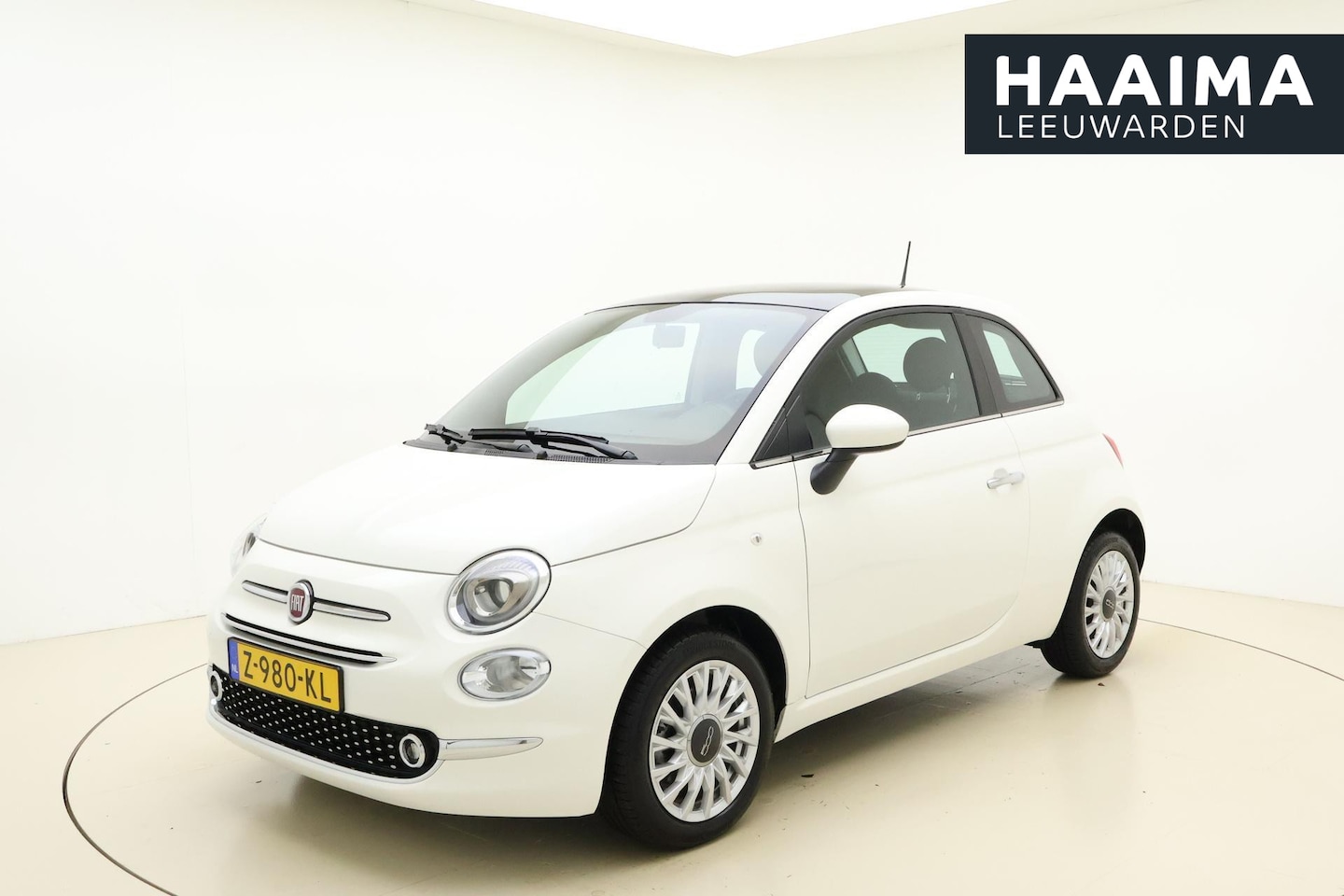 Fiat 500 - 1.0 Hybrid Dolcevita | Panorama Dak | Airco | Parkeersensoren | LMV | Telefoonvoorbereidin - AutoWereld.nl