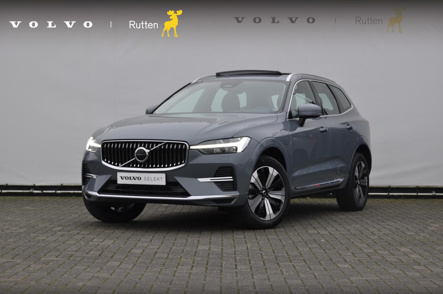 Volvo XC60 - T6 350PK Automaat Recharge AWD Plus Bright / Google Infotainment / Parkeersensoren met cam - AutoWereld.nl