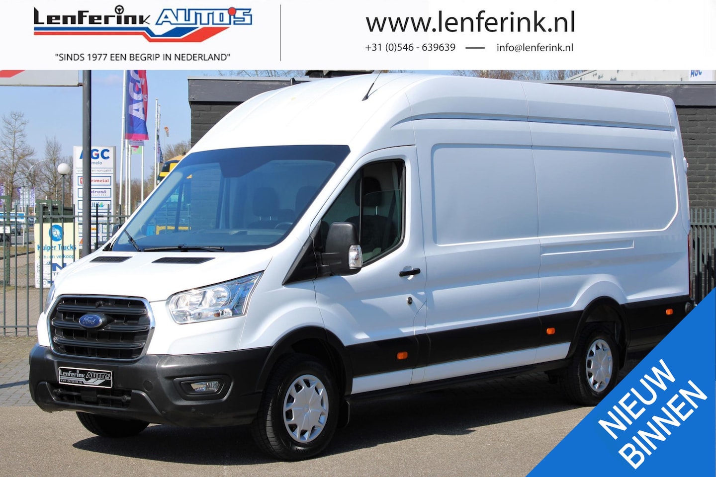 Ford Transit - 2.0 TDCi 130 pk L4H3 Airco, Camera, Cruise Laadruimte Pakket, PDC V+A, 3-Zits, Jumbo XXL - AutoWereld.nl