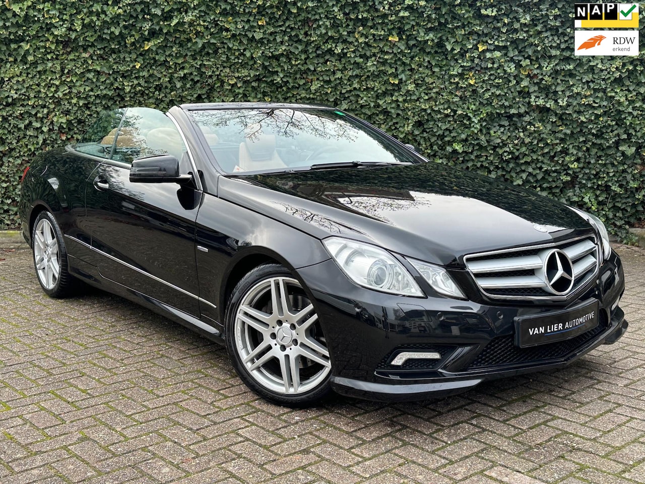 Mercedes-Benz E-klasse Cabrio - 250 CGI AMG | Nekverwarming | Trekhaak | Cruise | Pdc - AutoWereld.nl