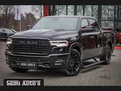 Dodge Ram 1500 - LIMITED NIGHT H.O 540PK 706 Nm 2025 | XB9 | MASSAGE | BOM VOL | CREW CAB | DUBBELE CABINE