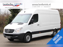 Mercedes-Benz Sprinter - 313 CDI 130 pk Automaat L2H2 Airco, APK 11-2025 Cruise Control, Trekhaak, 2-Zits